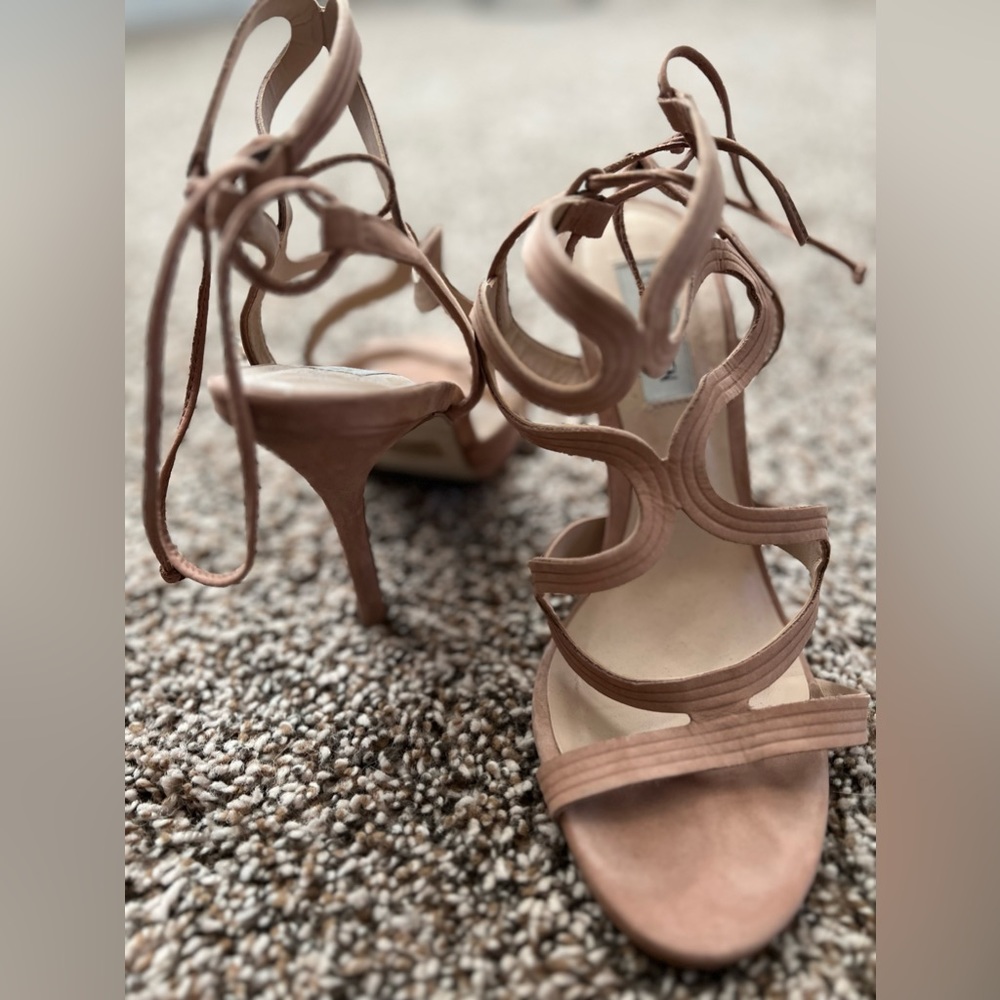 Strappy heels